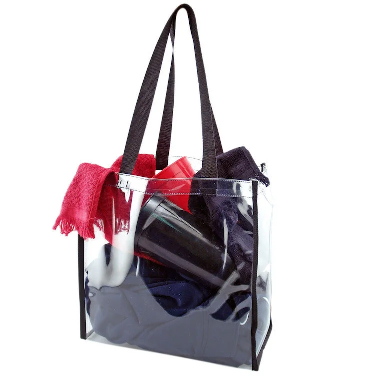 Open-Top 12 x 12 x 6 Stadium Tote Bag (CH-412)