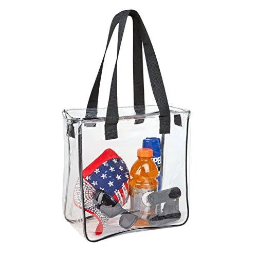 Sturdy 12 x 12 x 6 Tote Bag with Zipper Closure (CH-1212B)