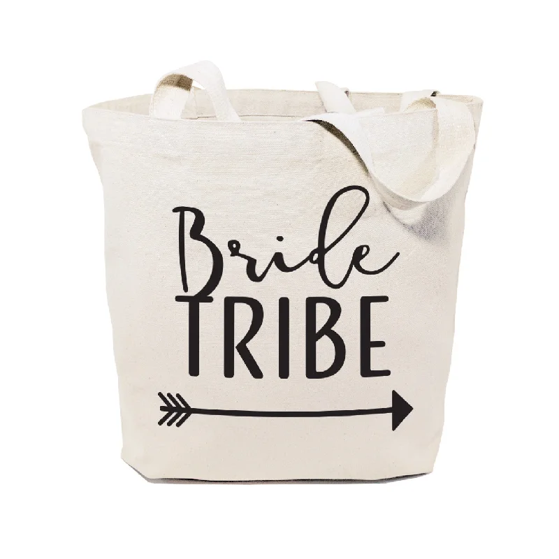 Bride Tribe Wedding Cotton Canvas Tote Bag