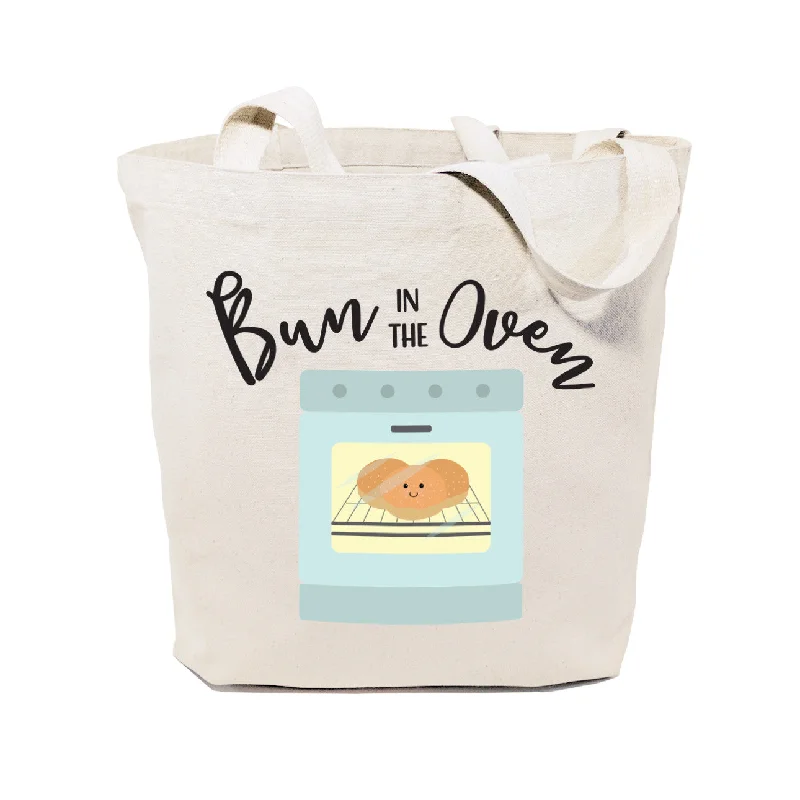 Bun In The Oven Cotton Canvas Tote Bag