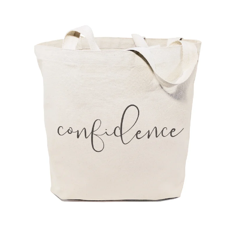 Confidence Gym Cotton Canvas Tote Bag