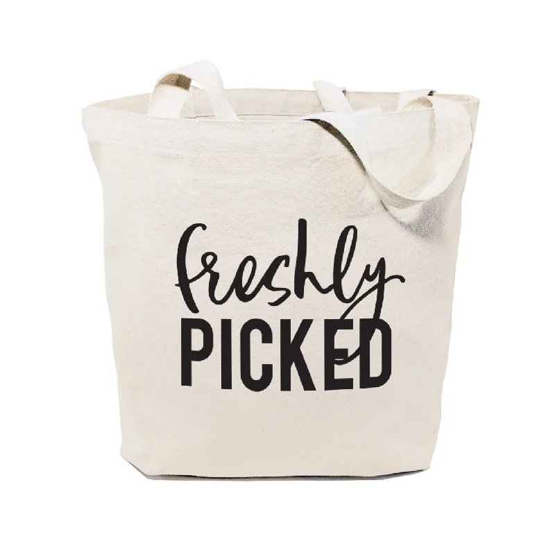 Freshly Picked Cotton Canvas Tote Bag