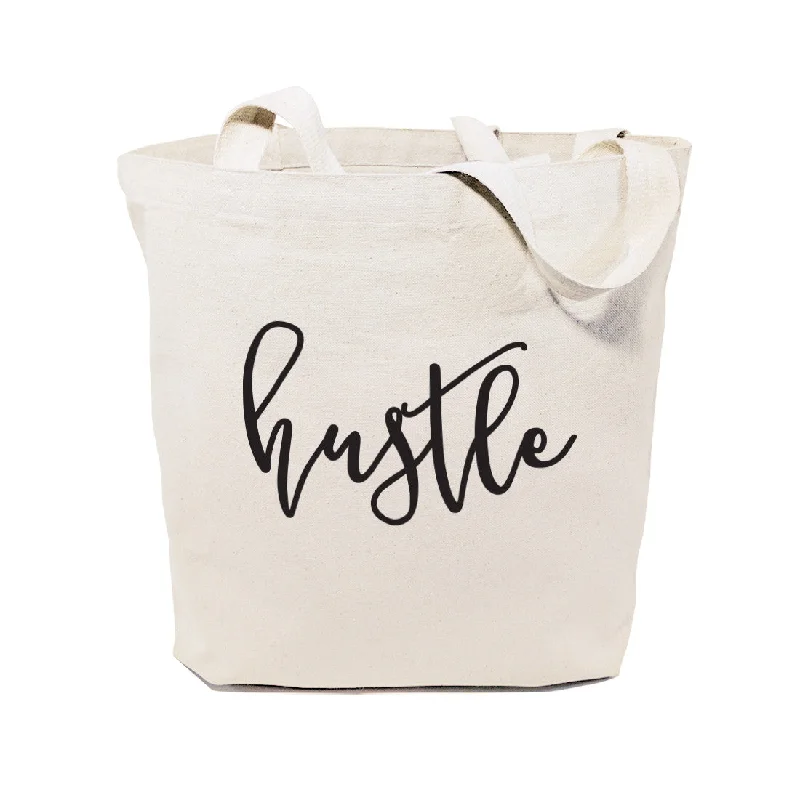 Hustle Cotton Canvas Tote Bag