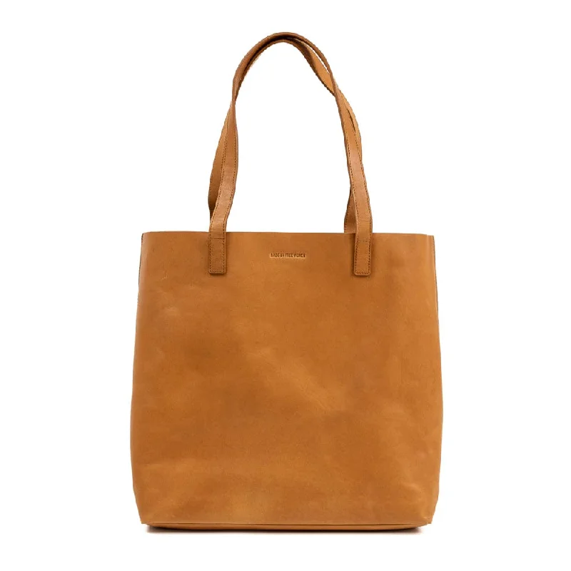 Day Tote Leather Camel