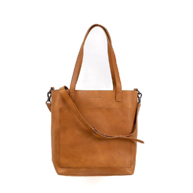 Day Tote Leather Medium Camel