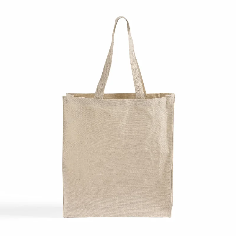 Eco-Friendly Heavy Canvas Tote Bags with Full Gusset - Wholesale Bulk Buy