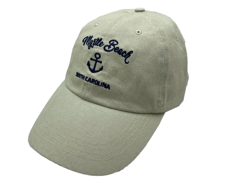 GARMENT DYE CAPS - MYRTLE BEACH ANCHOR