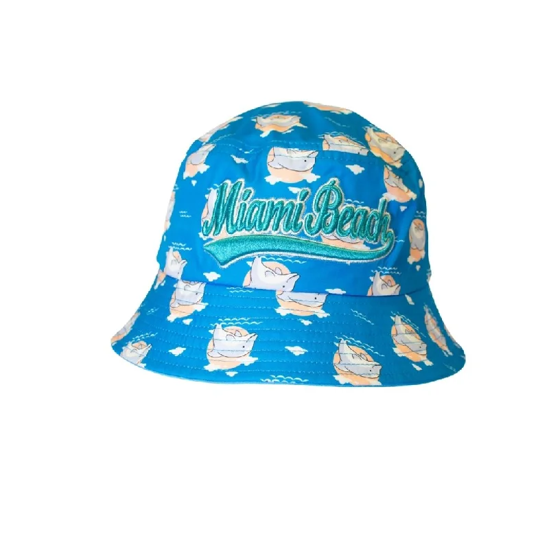 KIDS BUCKET HAT - DOLPHINS