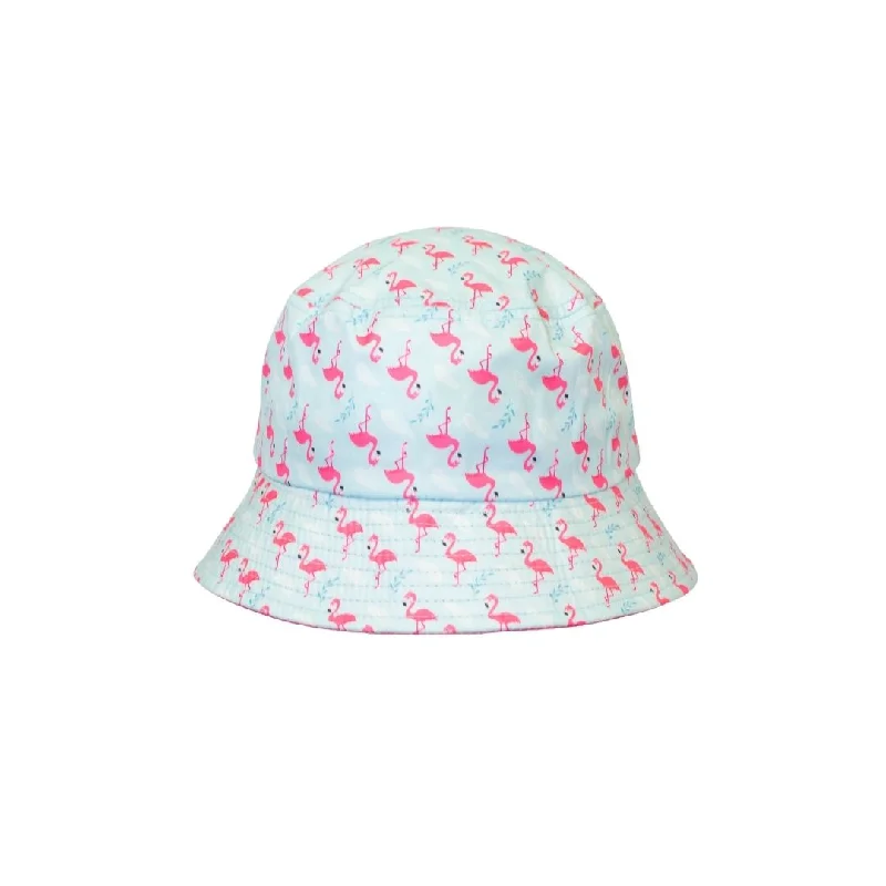 KIDS BUCKET HAT - FLAMINGO PLANE