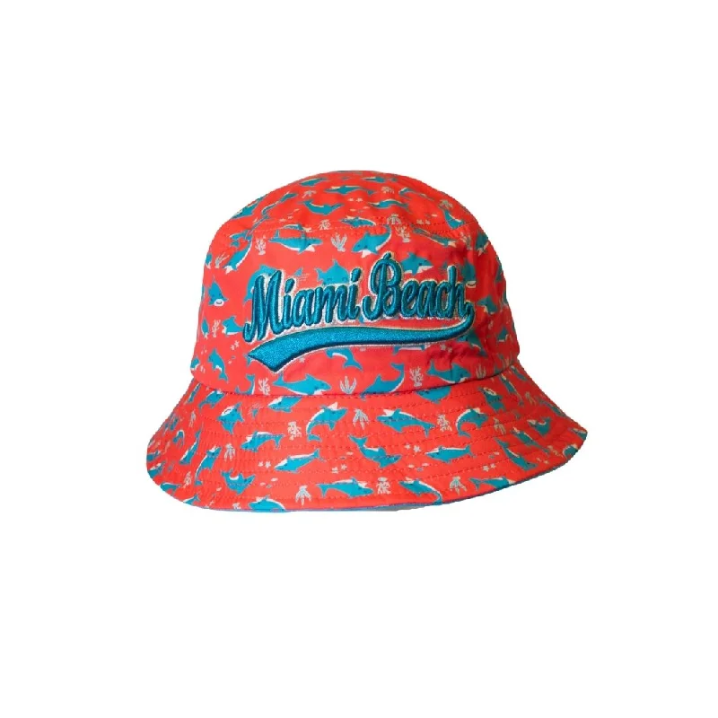 KIDS BUCKET HAT-SHARKS