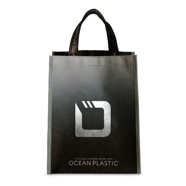 Out Of The Ocean® Reusable Lunch Shopper - Black (Q484822)