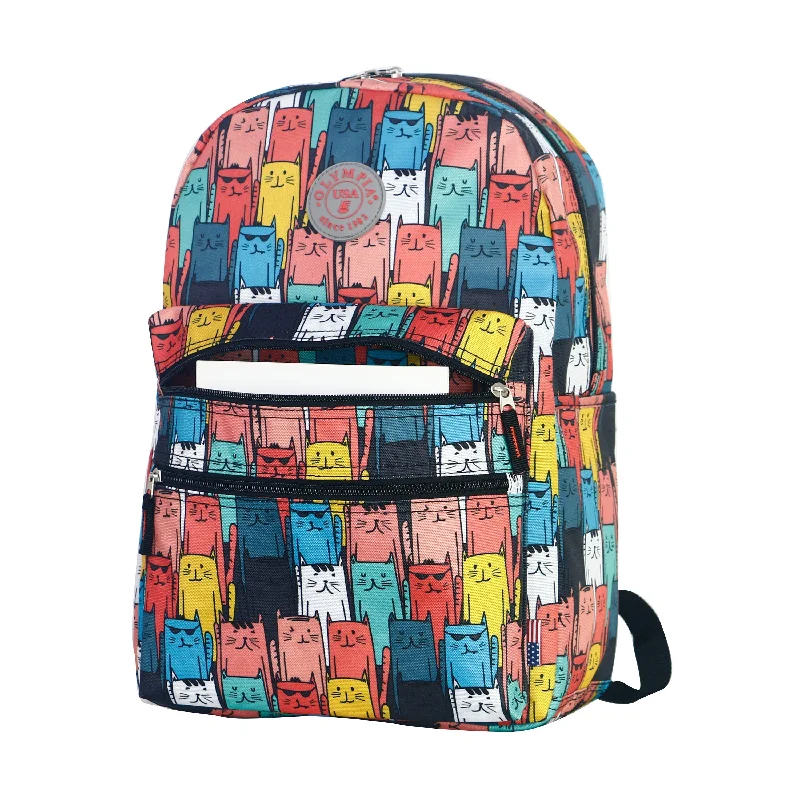 Princeton Authentic Water Resistant Printed Backpack