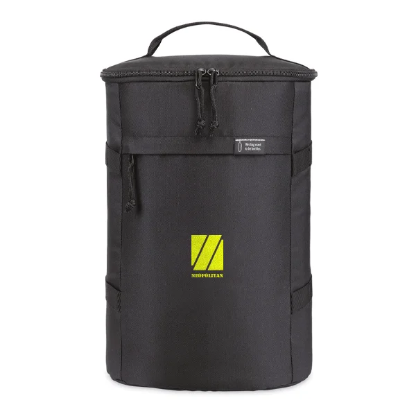 Renew rPET Backpack Cooler - Black (Q224822)