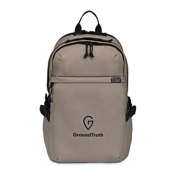 Renew rPET Computer Backpack - Brindle (Q214822)