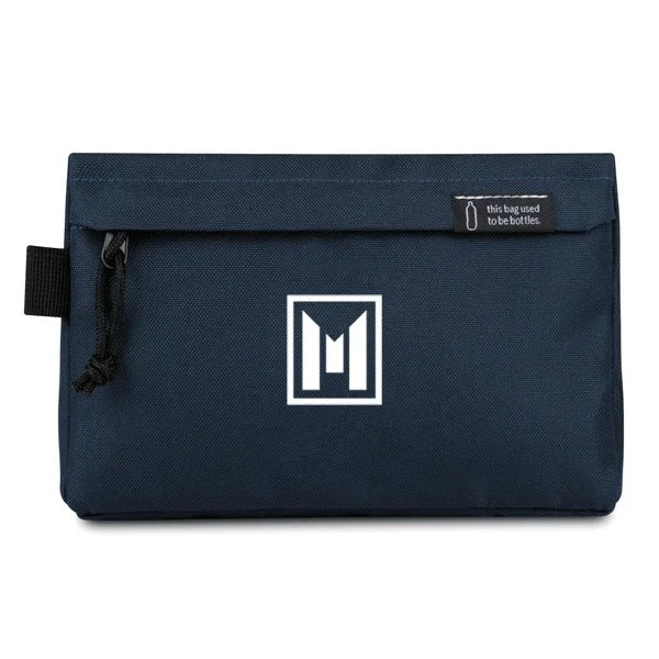 Renew rPET Zippered Pouch - Navy (Q204822)