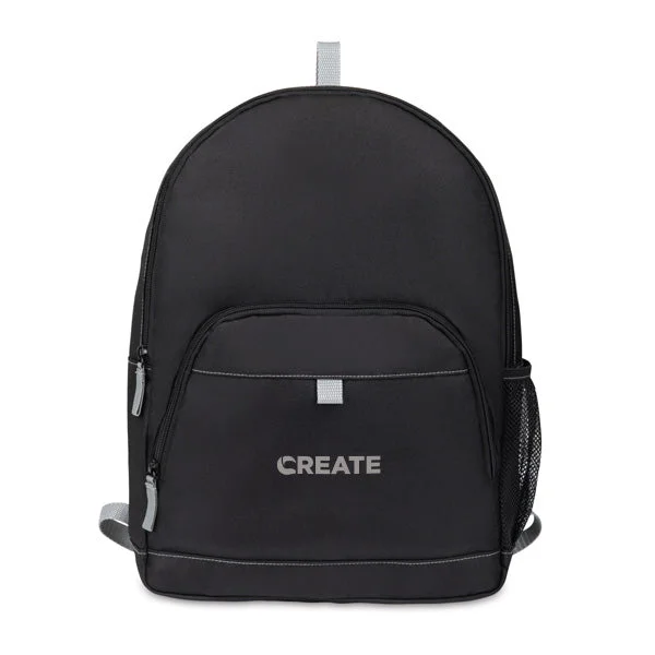 Repeat Recycled Poly Backpack - Medium Grey (Q334822)