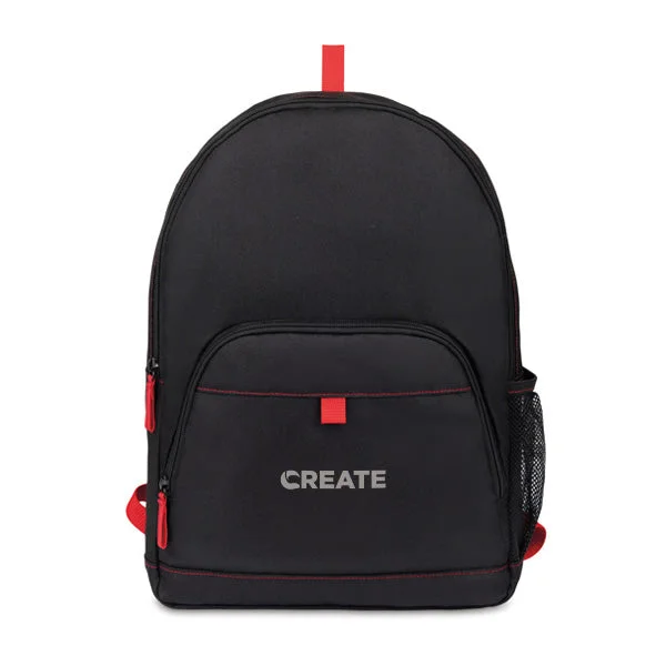 Repeat Recycled Poly Backpack - Red (Q534822)