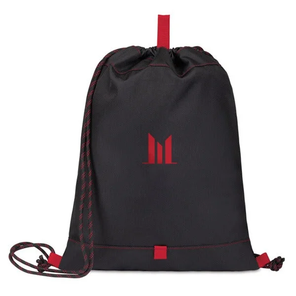 Repeat Recycled Poly Cinchpack - Red (Q154822)