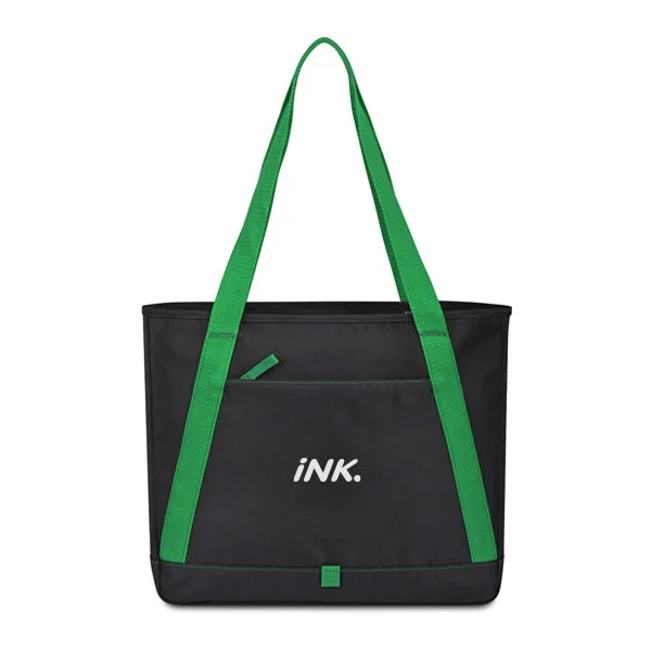 Repeat Recycled Poly Tote - Green (Q344822)