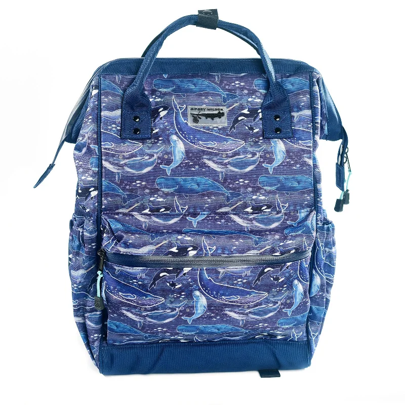 Whale Song Laptop Backpack