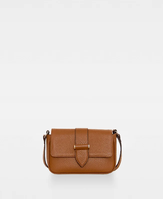 APRIL small crossbody bag - Cognac