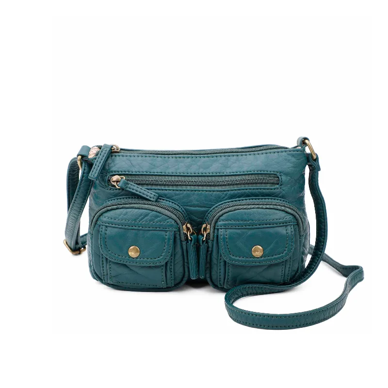 The Bethany Crossbody - Forest Green