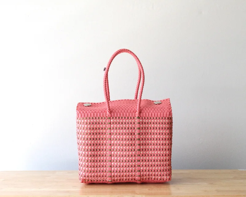 Coral & Gold Handbag by MexiMexi