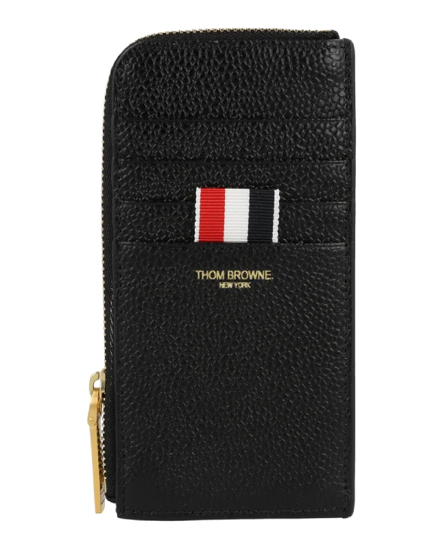 Half-Zip Leather Wallet