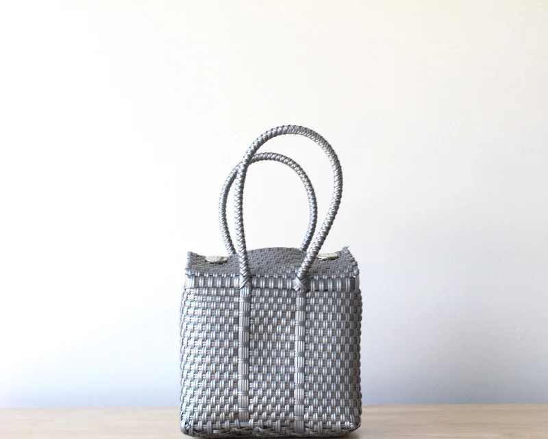 Silver Mini Handbag by MexiMexi