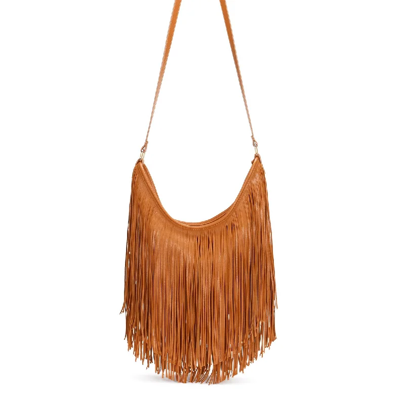 LYDC Crossbody Colourful Fringe Bag