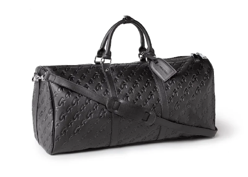 MONOGRAM UNISEX DUFFLE BAG MATTE BLACK