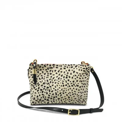 Nottingham Double Zip Crossbody - Cheetah