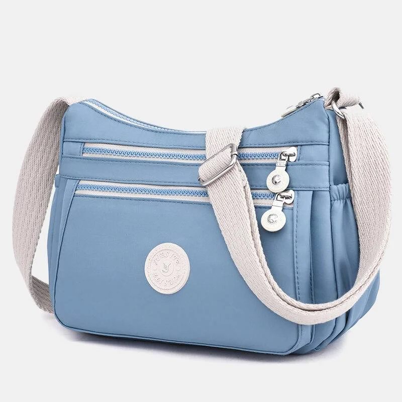 Oxford Crossbody Bag For Women Bright Color Lightweight Shoulder Bag