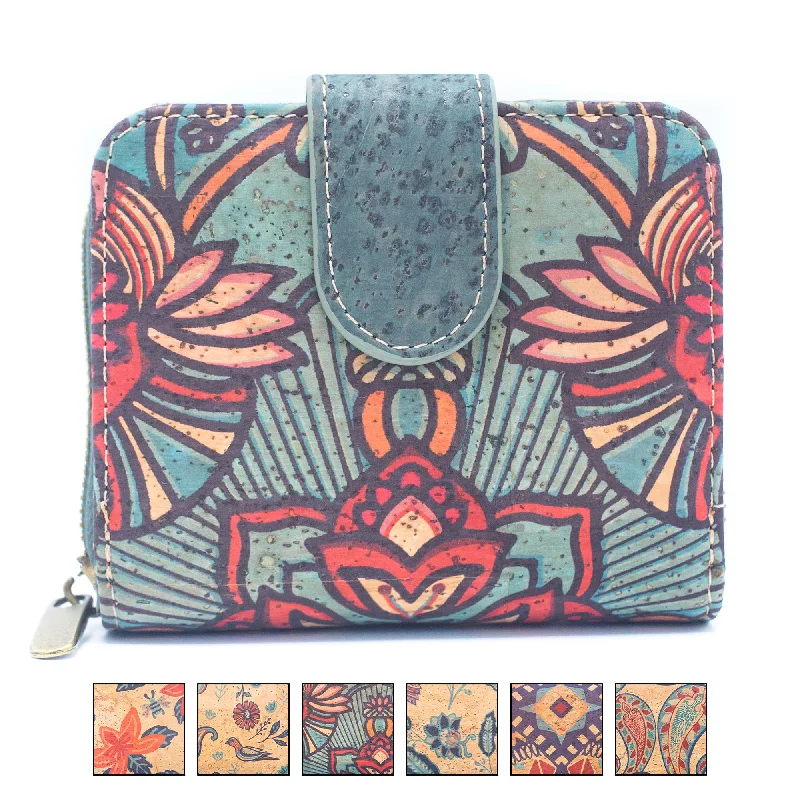 Pattern cork card wallet Cork Wallet BAG-2087