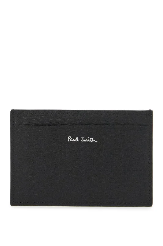 Paul Smith Men's Saffiano Leather Card Holder With