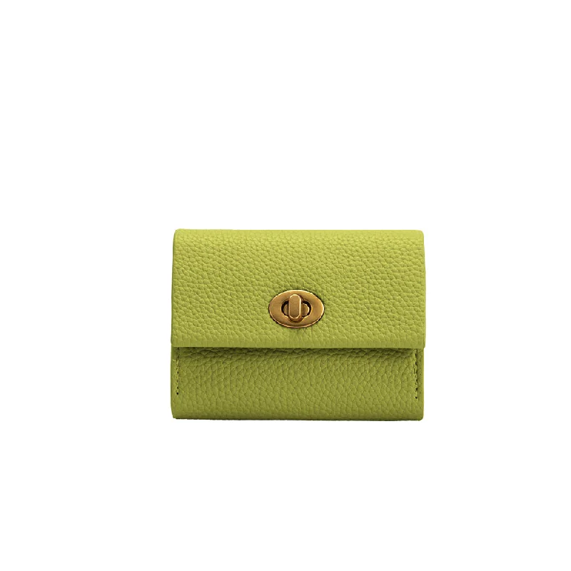 Rita Pistachio Vegan Card Case Wallet