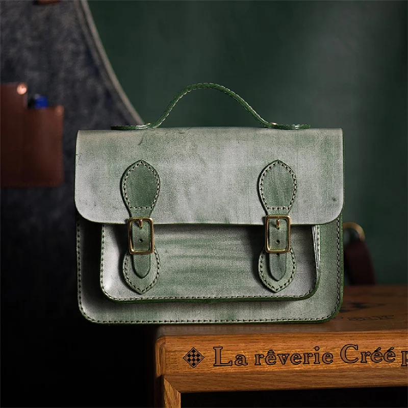 Green - Waxy Leather