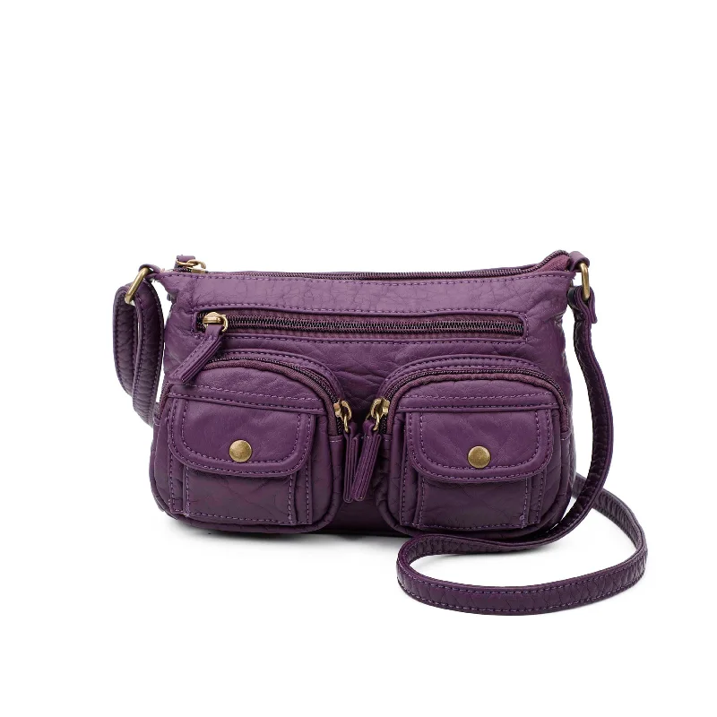 The Bethany Crossbody - Purple