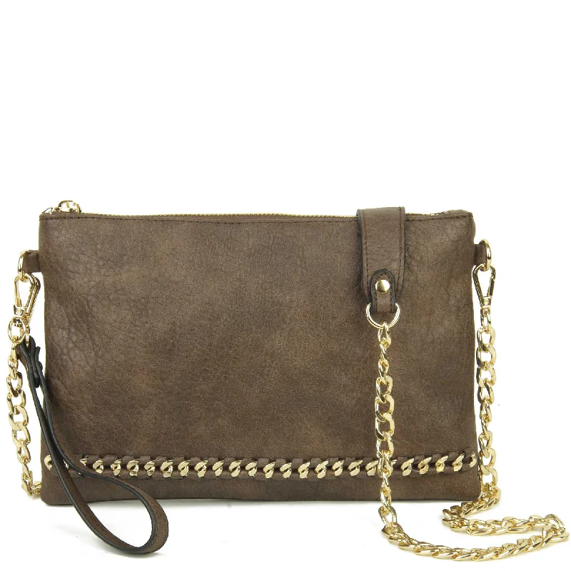 The Danica Crossbody - Dark Brown