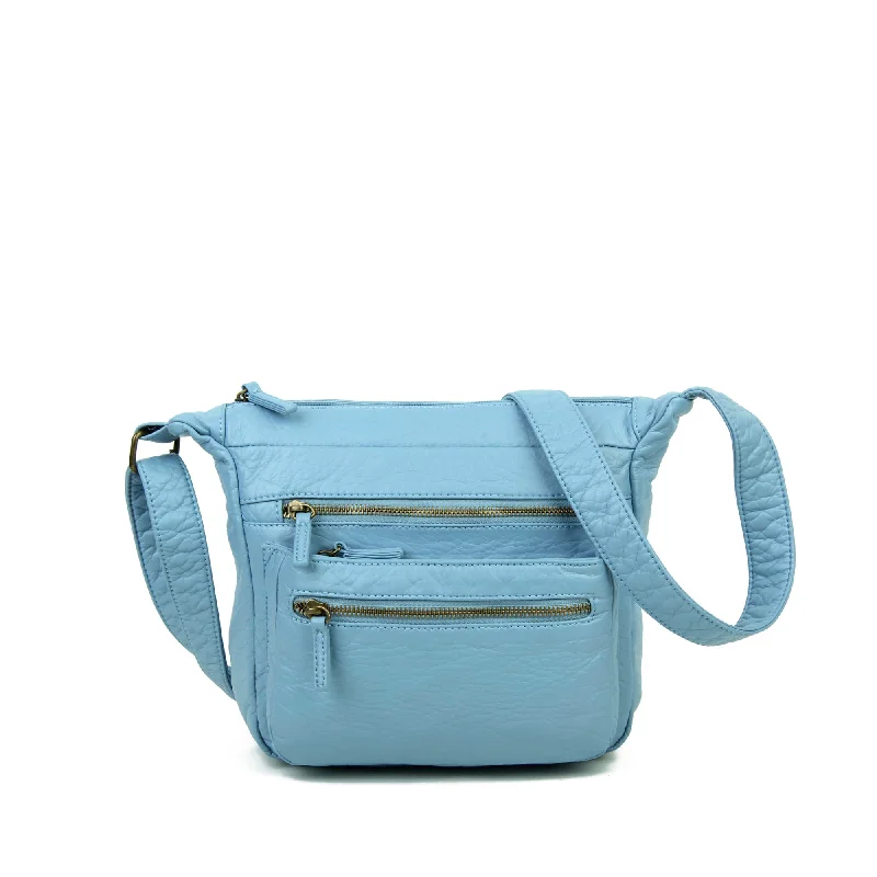 The Elsa Crossbody - Baby Blue