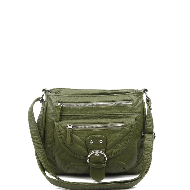 The Lorie Crossbody - Army Green