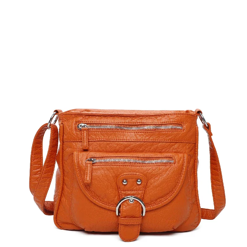 The Lorie Crossbody - Orange