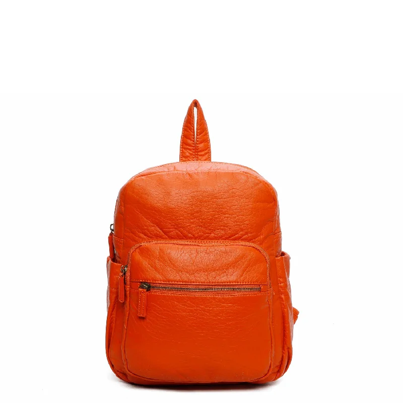 The Marie Backpack - Orange