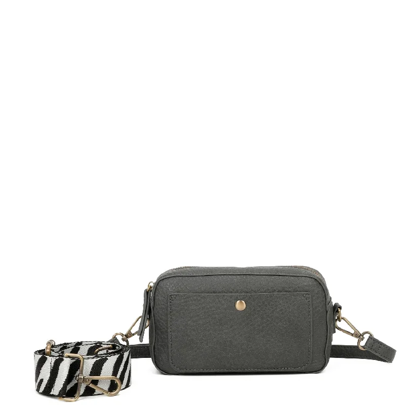 The Sustainable Betty Crossbody - Dark Grey