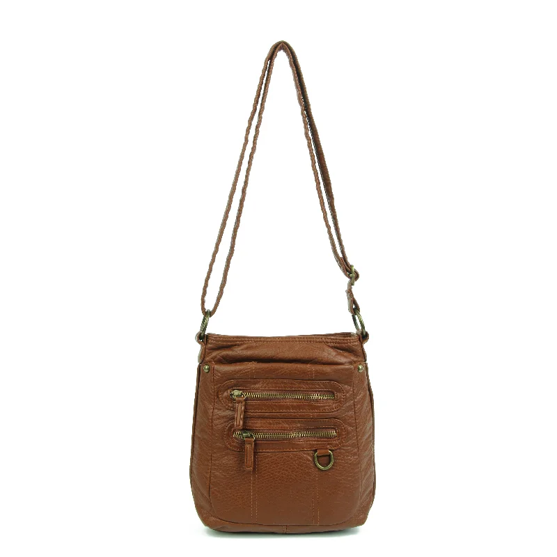 The Willa Crossbody - Brown