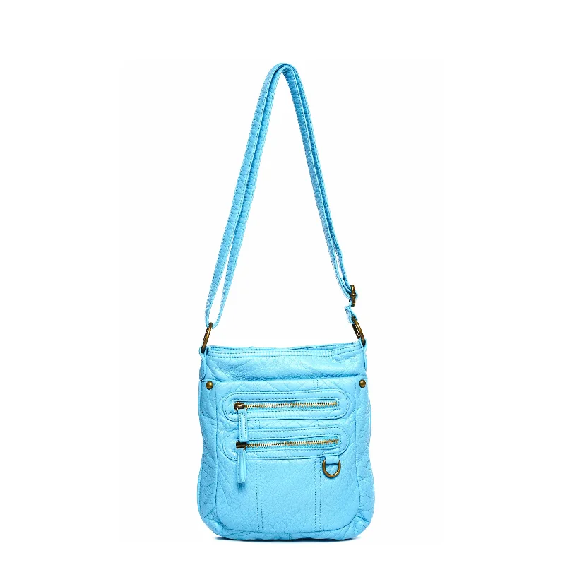 The Willa Crossbody - Serenity Blue