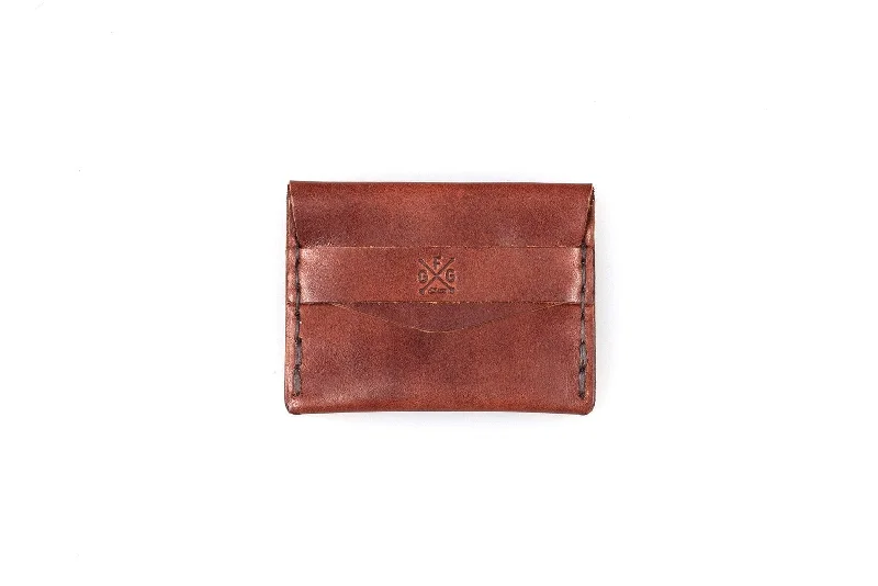 TUCK LEATHER CARD WALLET - IN STOCK