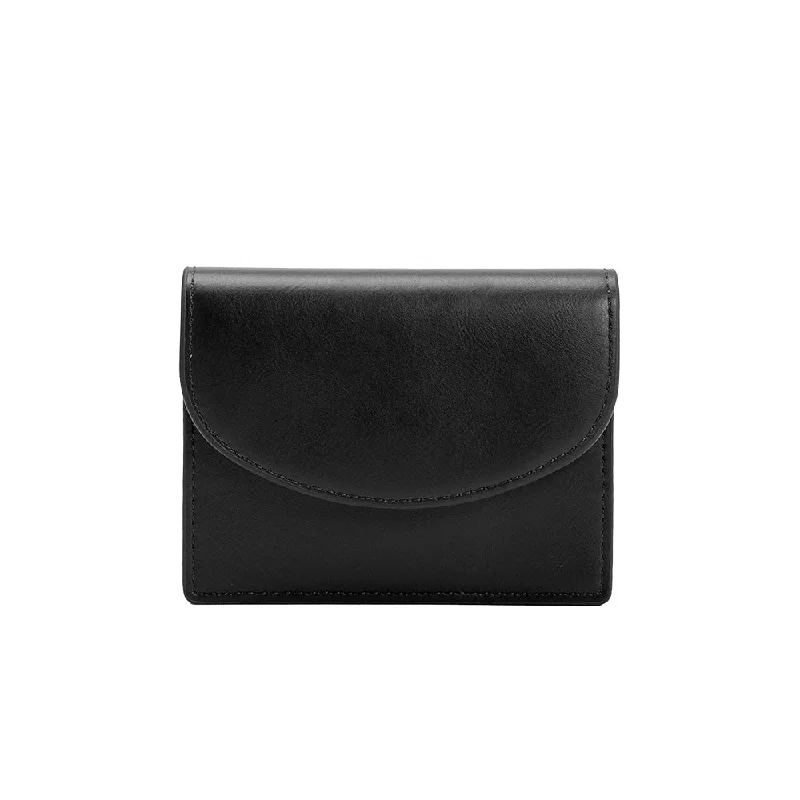 Milo Black Card Case Wallet