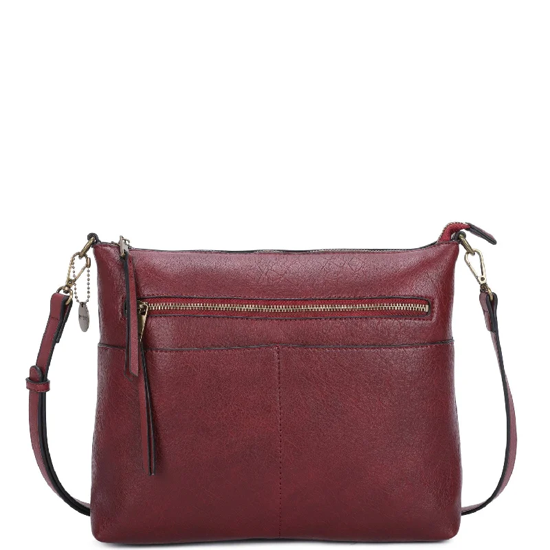 Zoe Crossbody - Burgundy